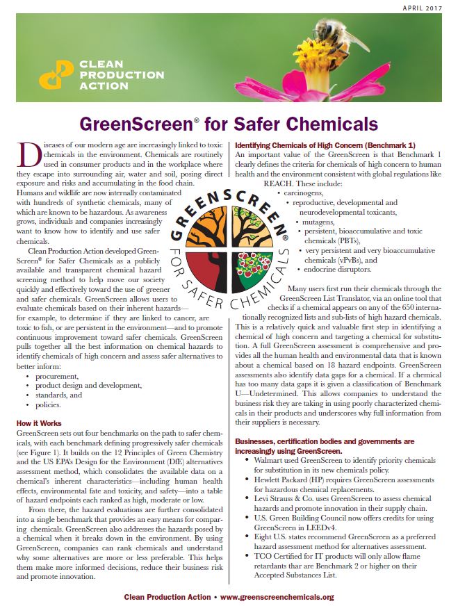 GreenScreen® Overview | Resources